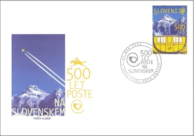 500 LET POŠTE NA SLOVENSKEM